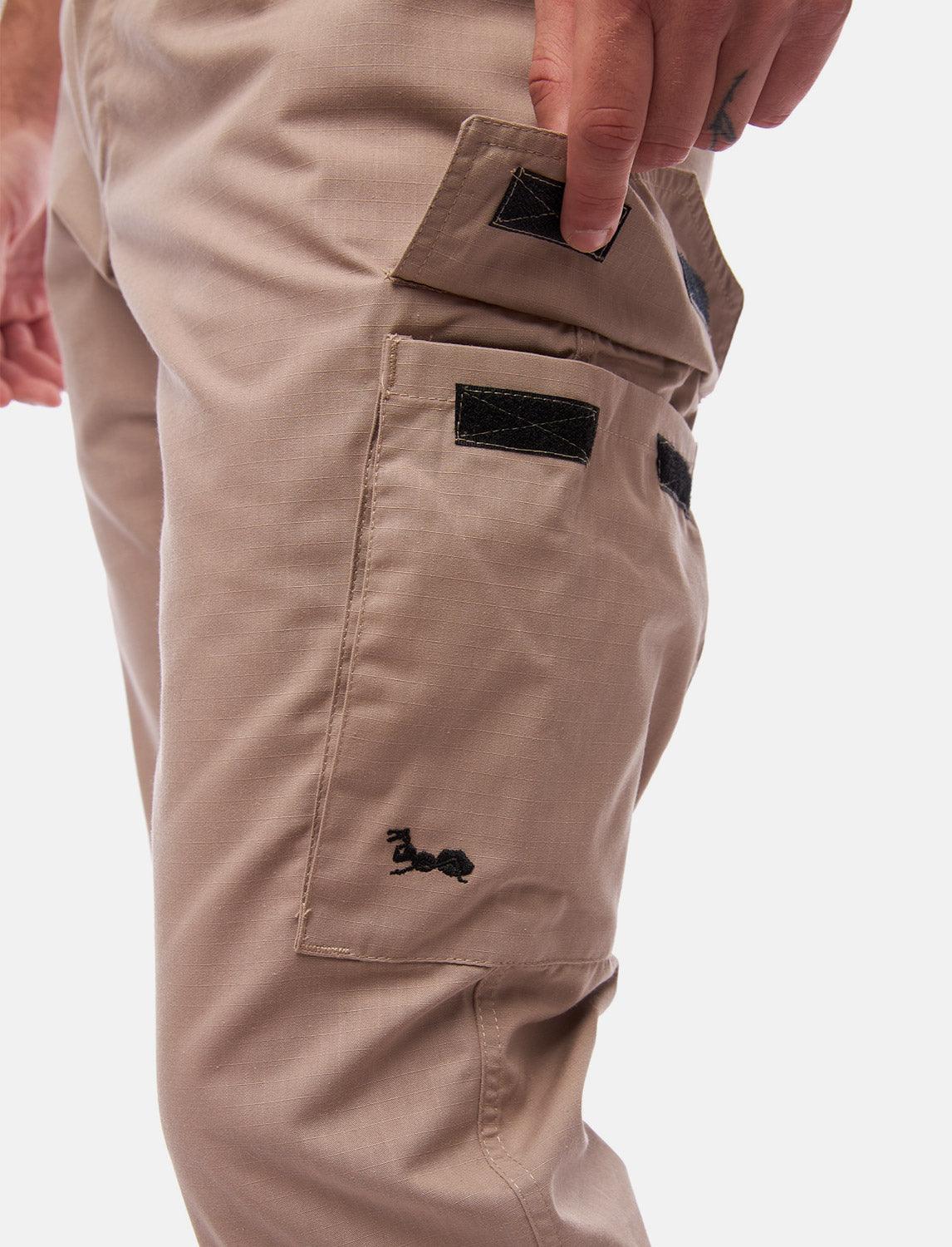 Herren Cargohose Ripstop Security Taktische Bundhose Regular Fit