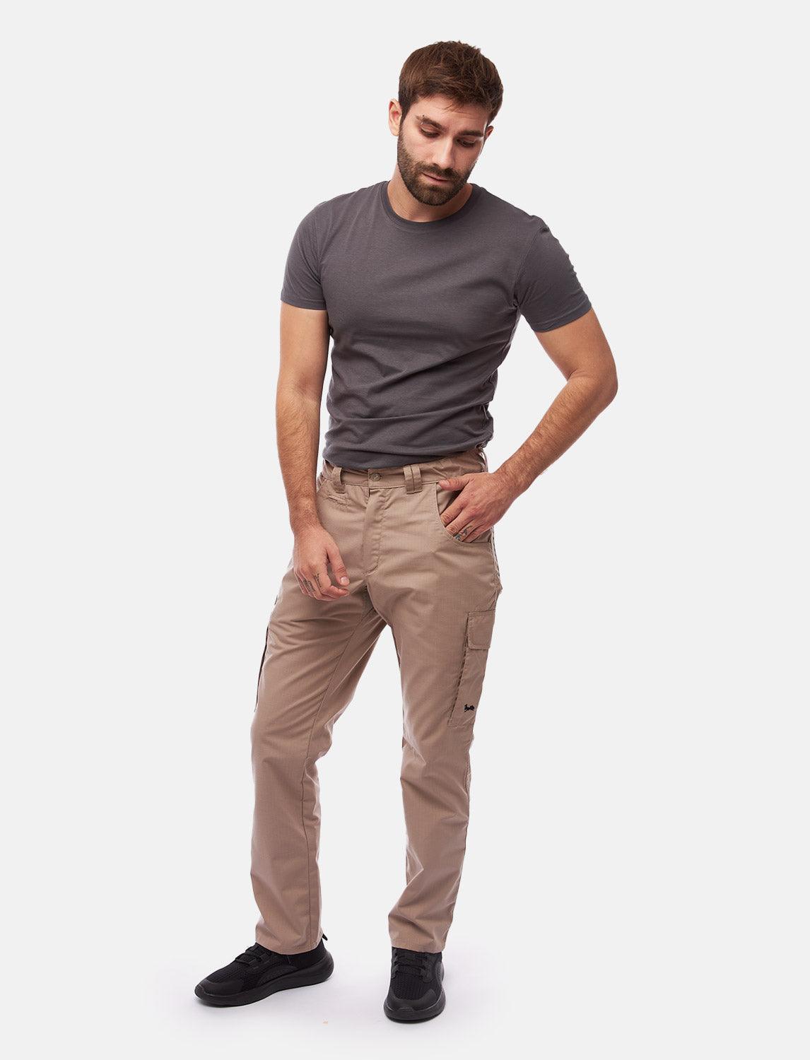 Herren Cargohose Ripstop Security Taktische Bundhose Regular Fit