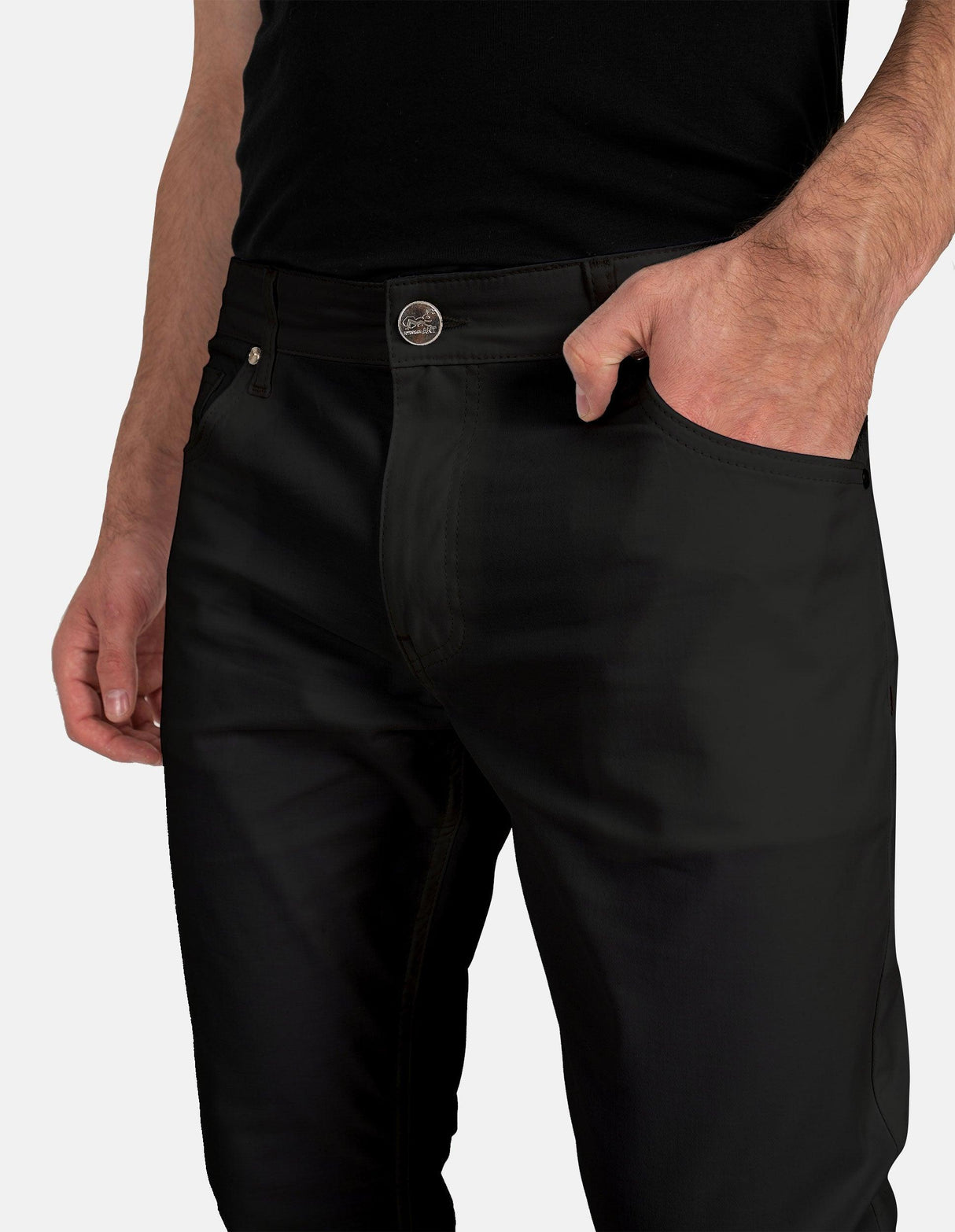 Herren Chino Hose Casual mit Stretch Baumwolle Regular Fit