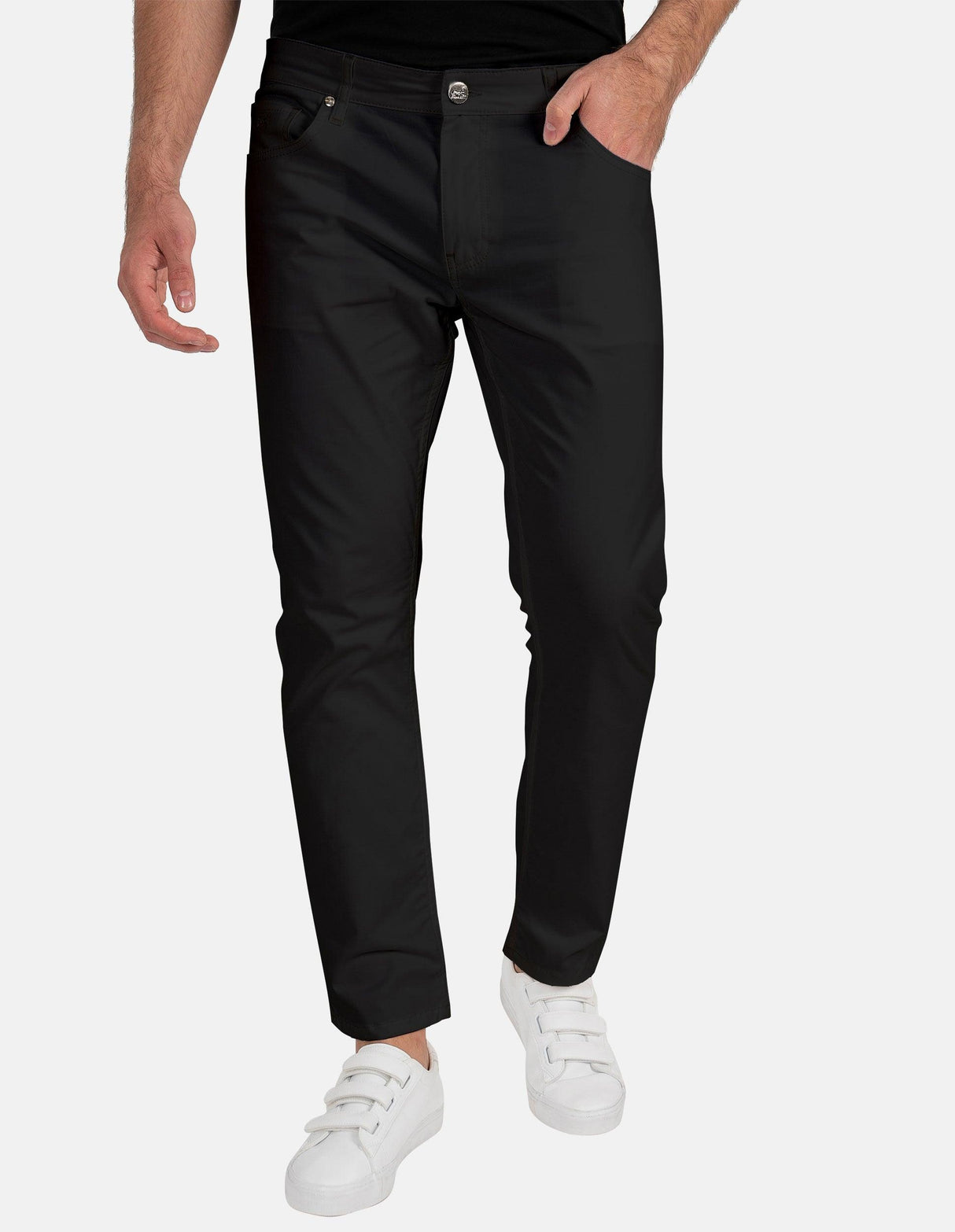 Herren Chino Hose Casual mit Stretch Baumwolle Regular Fit