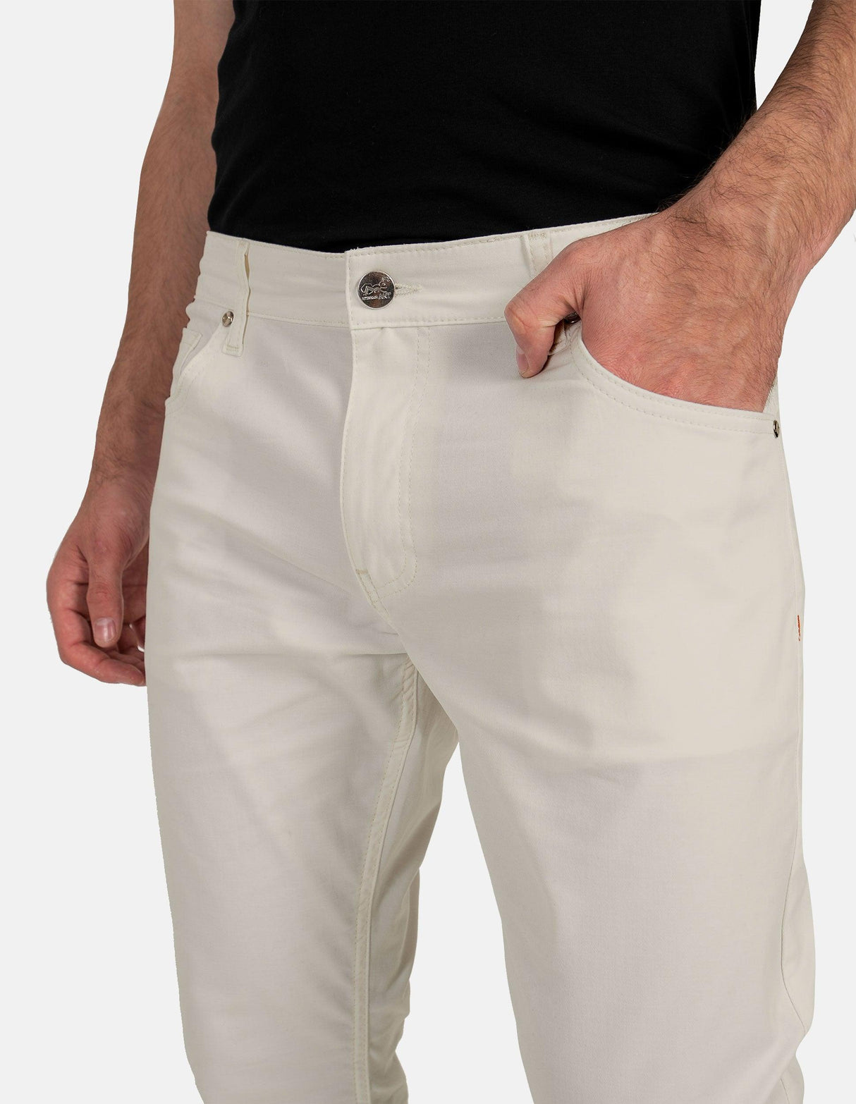 Herren Chino Hose Casual mit Stretch Baumwolle Regular Fit