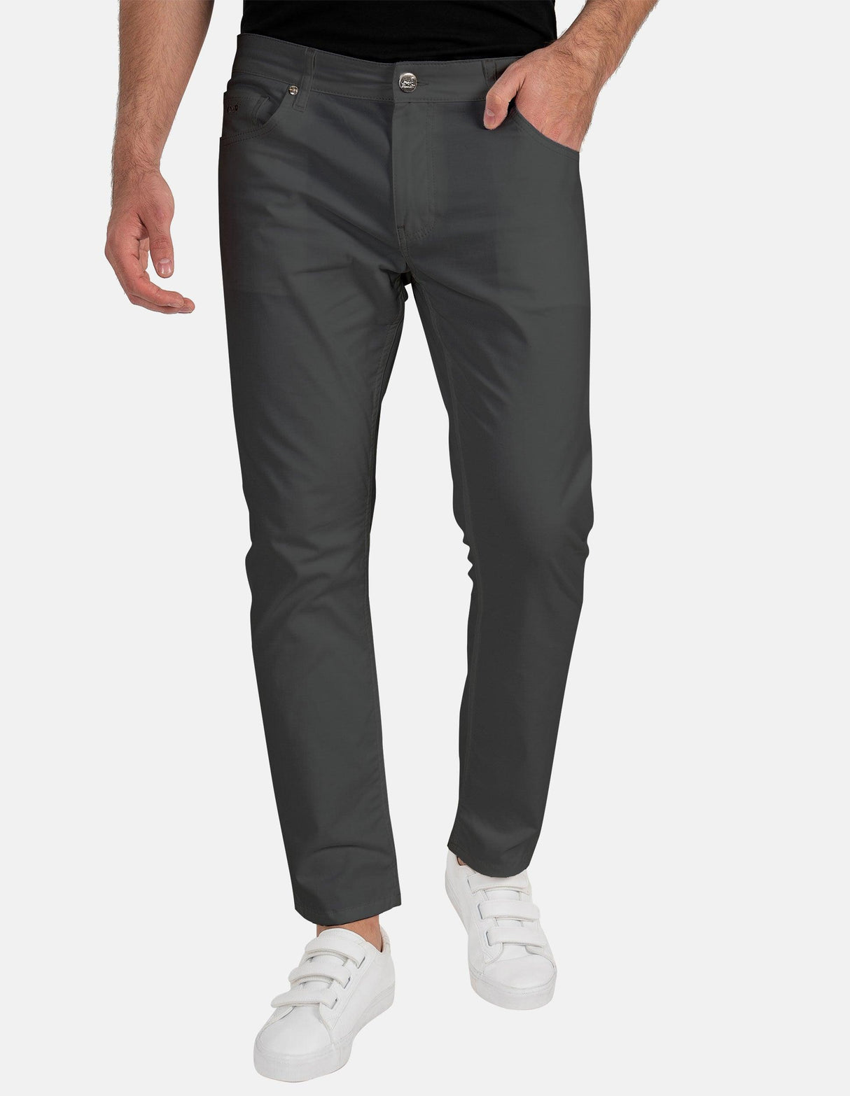 Herren Chino Hose Casual mit Stretch Baumwolle Regular Fit