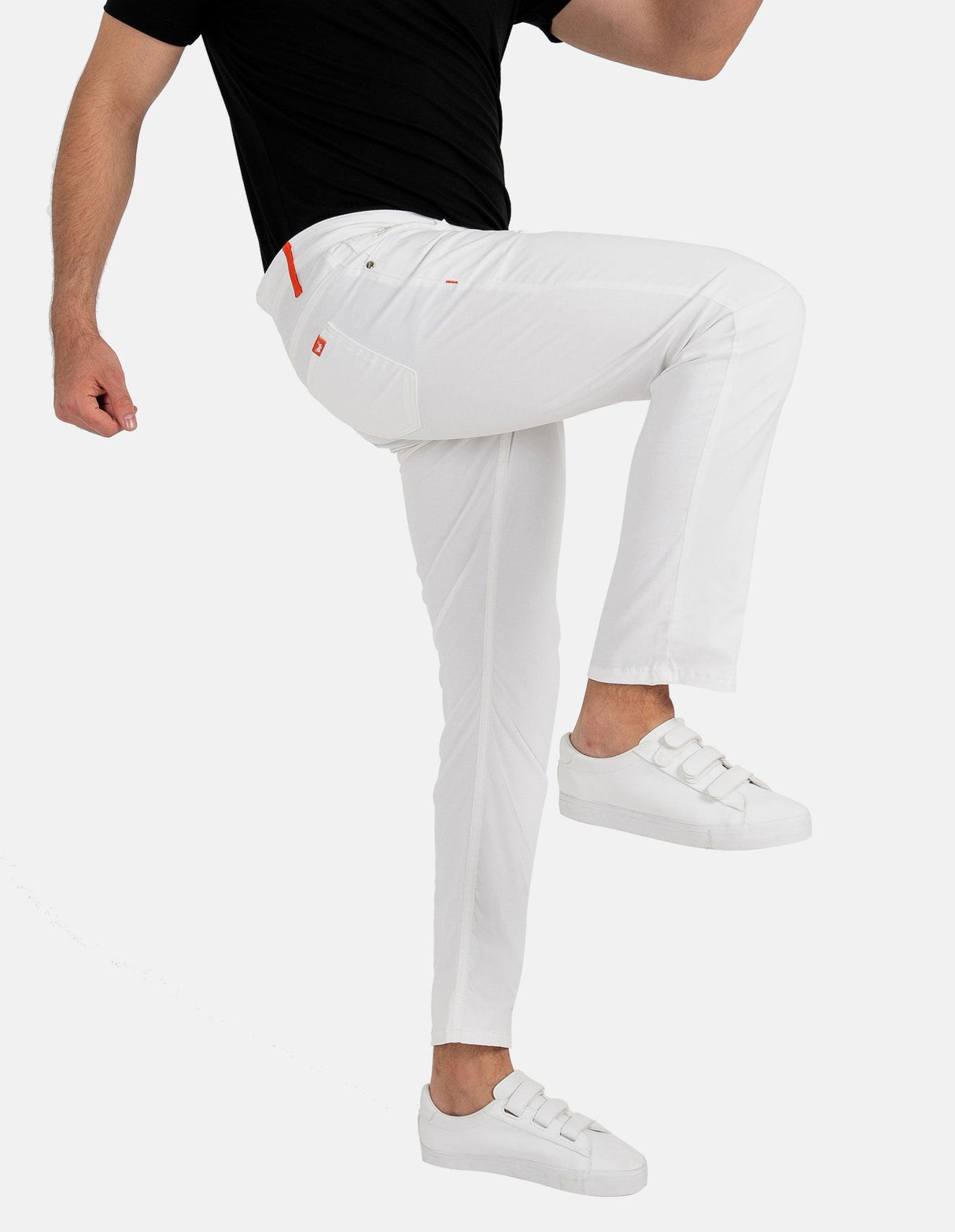 Herren Chino Hose Casual mit Stretch Baumwolle Regular Fit