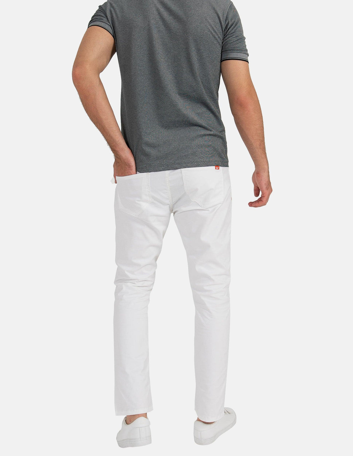 Herren Chino Hose Casual mit Stretch Baumwolle Regular Fit