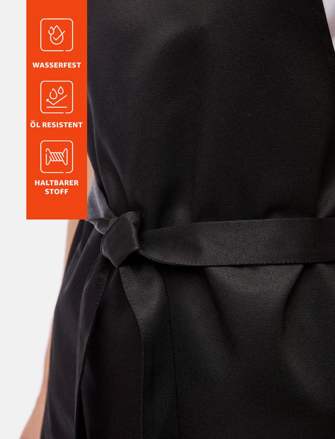 freeNeck Latzschürze wasserabweisend Kochschürze Unisex 105x70 cm