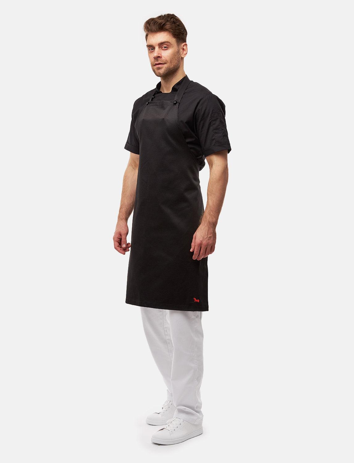 freeNeck Latzschürze wasserabweisend Kochschürze Unisex 105x70 cm