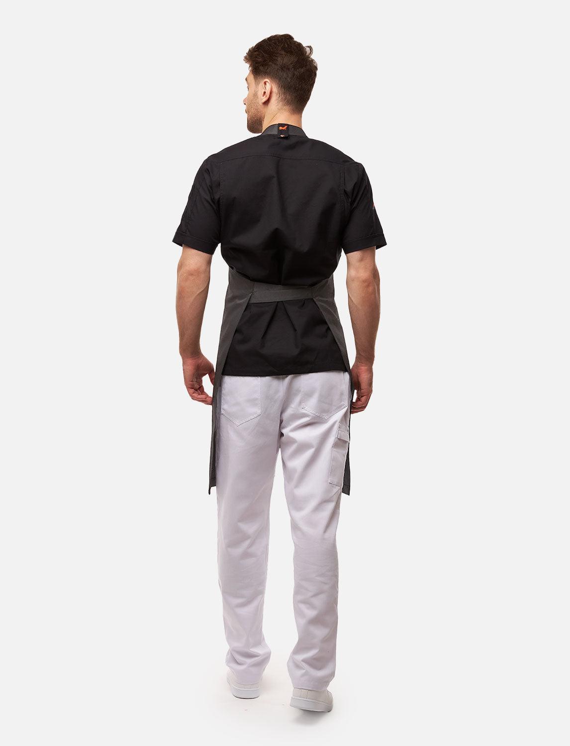 freeNeck Latzschürze mit Taschen wasserabweisend Kochschürze Unisex 105×70 cm