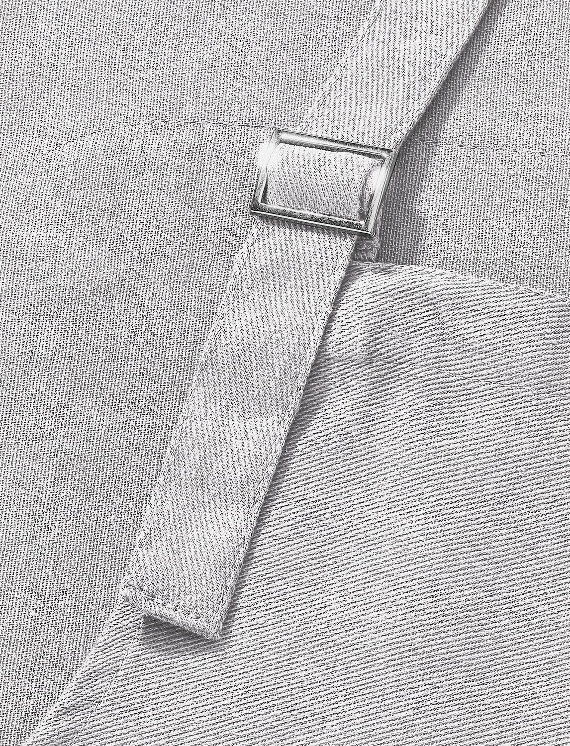 Bio-Schwergewichts-Latzschürze mit Tasche, 100% Baumwolle, 280 g/m