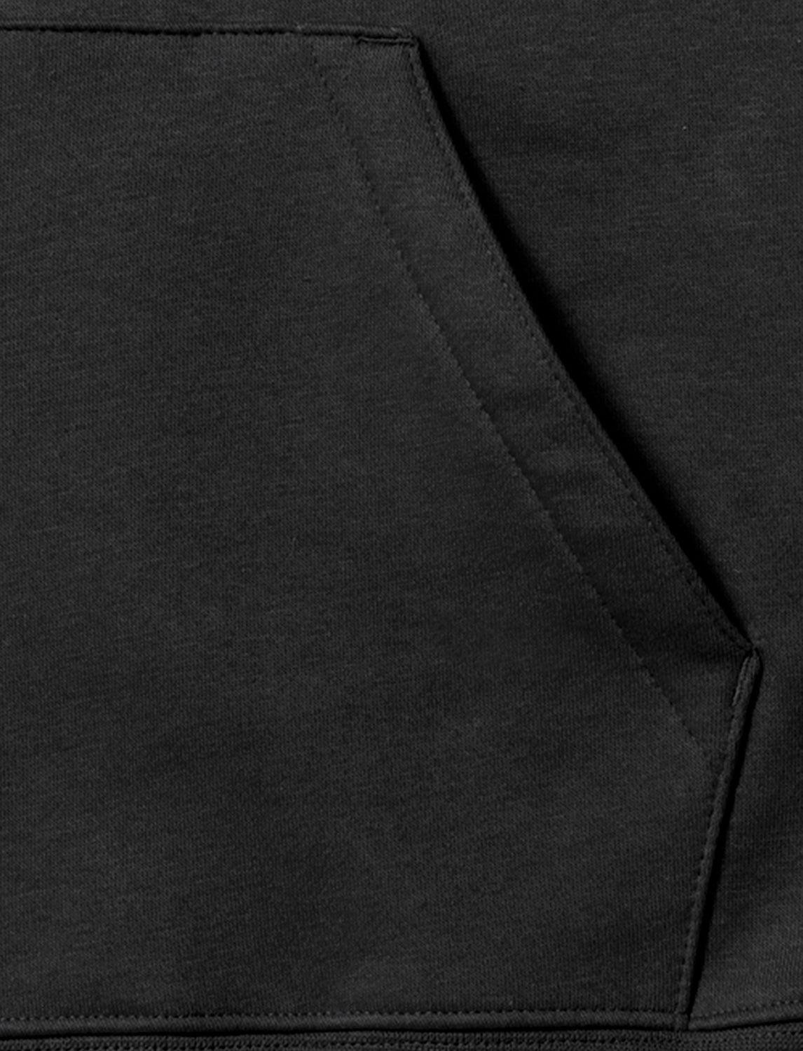 Kapuzenpullover für Herren mit Kängurutasche Doppellagiger Kapuze Flachem Kordelzug und Schmaler Passform