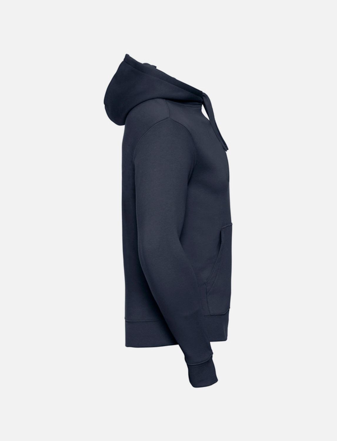 Kapuzenpullover für Herren mit Kängurutasche Doppellagiger Kapuze Flachem Kordelzug und Schmaler Passform