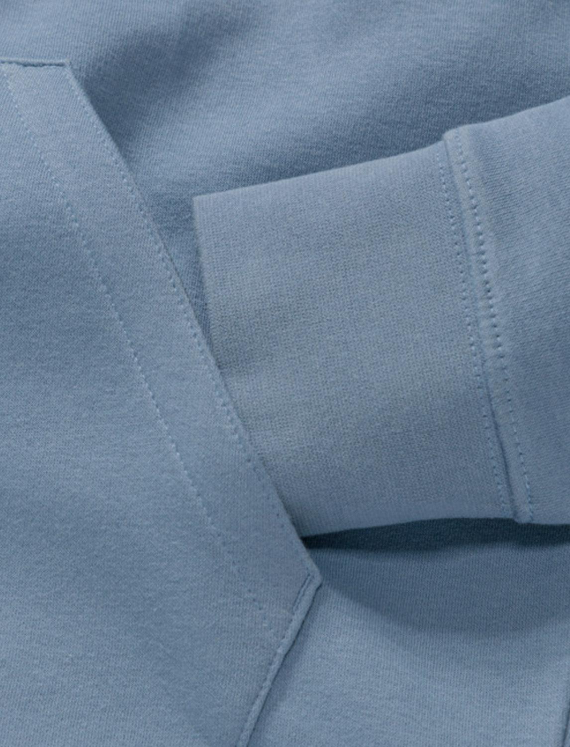 Kapuzenpullover für Herren mit Kängurutasche Doppellagiger Kapuze Flachem Kordelzug und Schmaler Passform