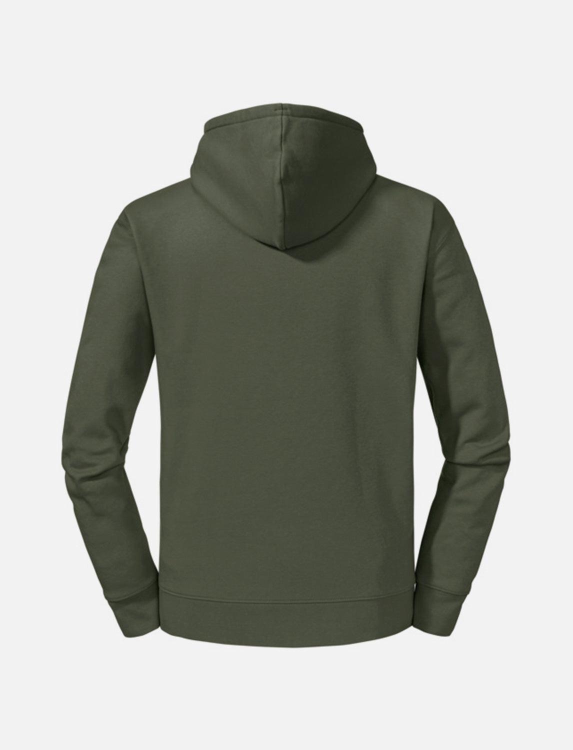 Kapuzenpullover für Herren mit Kängurutasche Doppellagiger Kapuze Flachem Kordelzug und Schmaler Passform