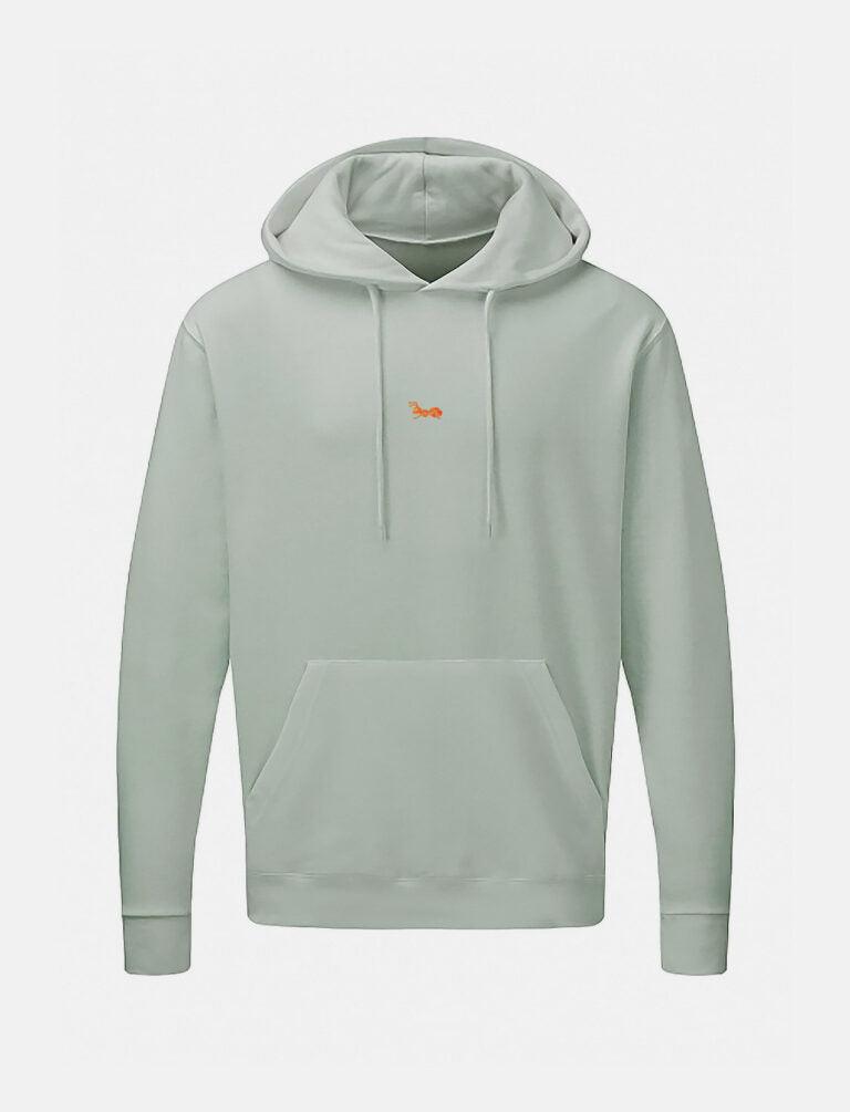 Herren Hoodie Baumwolle Outdoor Kapuzenpullover mit Bauchtasche