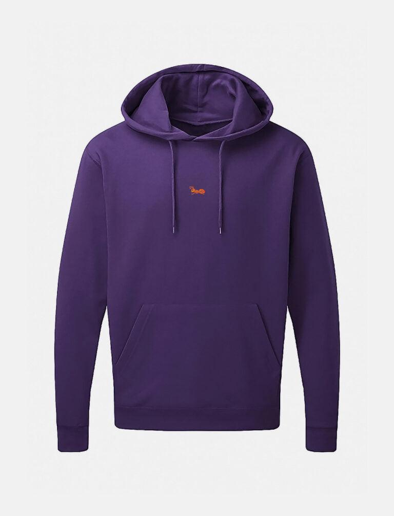 Herren Hoodie Baumwolle Outdoor Kapuzenpullover mit Bauchtasche