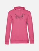 Damen Hoodie aus Baumwolle mit Logo | StrongAnt D131