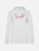 Damen Hoodie aus Baumwolle mit Logo | StrongAnt D131