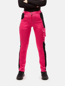 power Stretch Damen Arbeitshose Slim Fit Bundhose mit Kniepolstertaschen