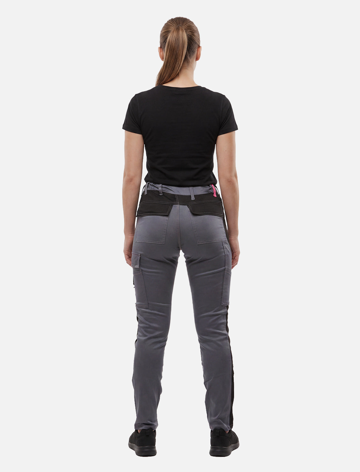 Damen Arbeitshose Еco-Stretch Sorona® – High Waist Slim Fit, robust & wasserabweisend