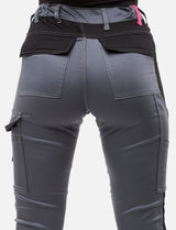 Damen Arbeitshose Еco-Stretch Sorona® – High Waist Slim Fit, robust & wasserabweisend