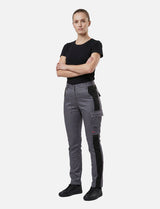 Damen Arbeitshose Еco-Stretch Sorona® – High Waist Slim Fit, robust & wasserabweisend