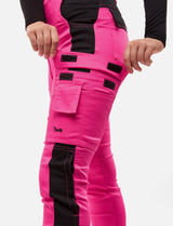 Damen Arbeitshose Еco-Stretch Sorona® – High Waist Slim Fit, robust & wasserabweisend