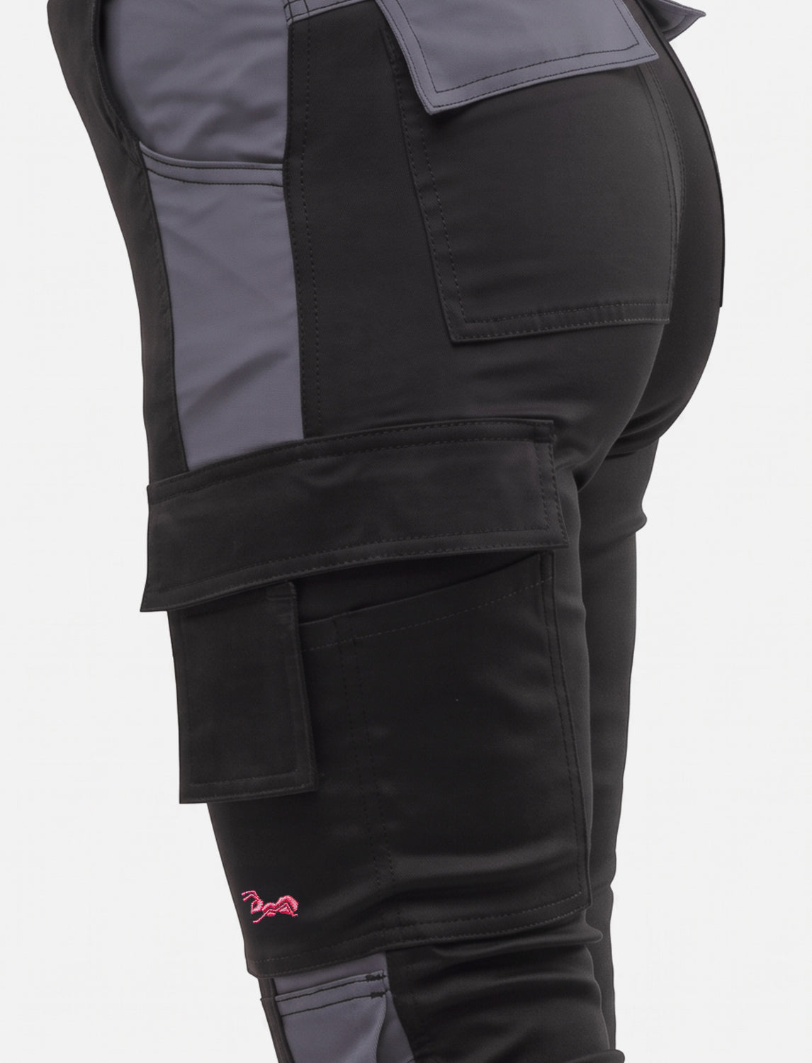 Damen Arbeitshose Еco-Stretch Sorona® – High Waist Slim Fit, robust & wasserabweisend
