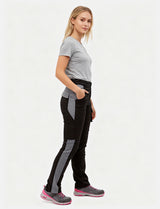 Damen Arbeitshose komplett Stretch mit Kniepolstertaschen Slim Fit