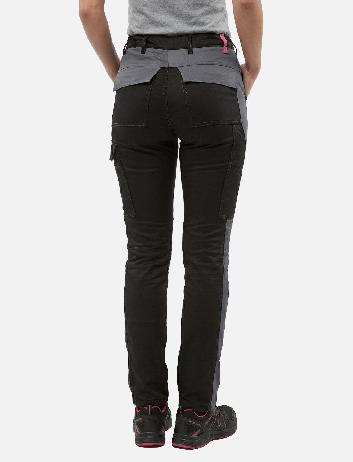 Damen Arbeitshose Еco-Stretch Sorona® – High Waist Slim Fit, robust & wasserabweisend