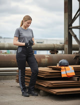 Damen Arbeitshose Еco-Stretch Sorona® – High Waist Slim Fit, robust & wasserabweisend