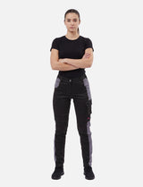 Damen Arbeitshose Еco-Stretch Sorona® – High Waist Slim Fit, robust & wasserabweisend