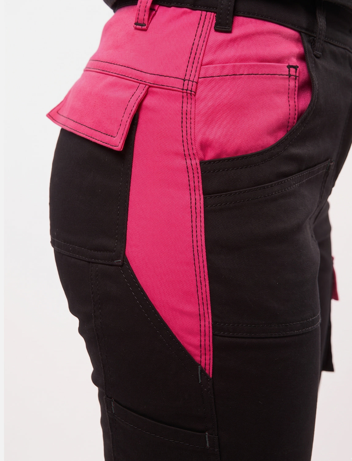 Damen Arbeitshose Еco-Stretch Sorona® – High Waist Slim Fit, robust & wasserabweisend