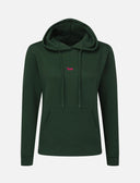 Damen Hoodie Baumwolle Outdoor Kapuzenpullover mit Bauchtasche