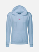 Damen Hoodie Baumwolle Outdoor Kapuzenpullover mit Bauchtasche