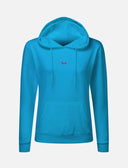 Damen Hoodie Baumwolle Outdoor Kapuzenpullover mit Bauchtasche