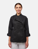Damen Kochjacke Langarm aus Baumwolle | StrongAnt D412WALANG