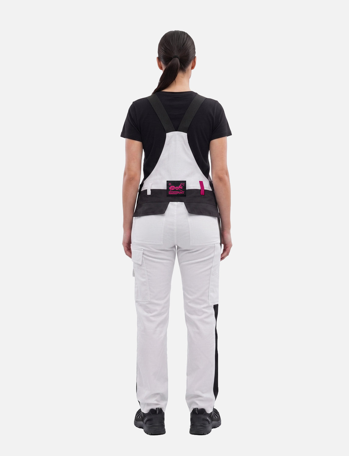 Malerlatzhose Damen stretch strong Baumwolle mit Kniepolstertaschen