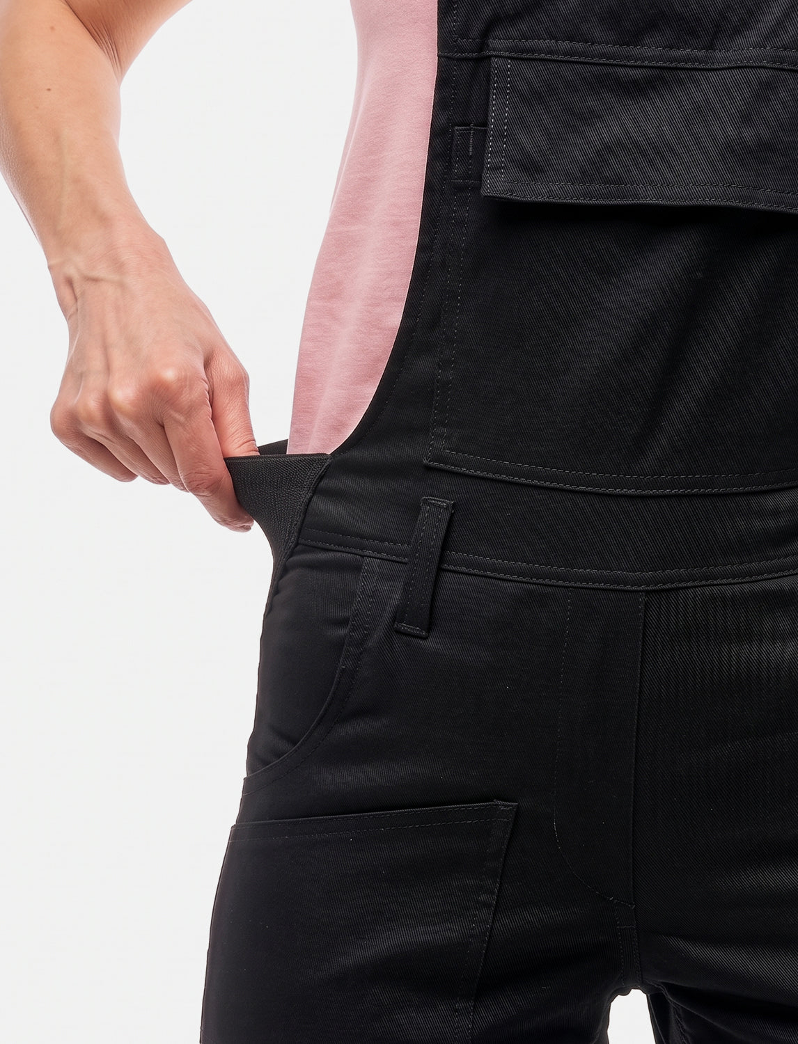 Arbeitslatzhose Damen Stretch Strong Baumwolle mit Kniepolstertaschen