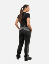 Arbeitslatzhose Damen Stretch Strong Baumwolle mit Kniepolstertaschen
