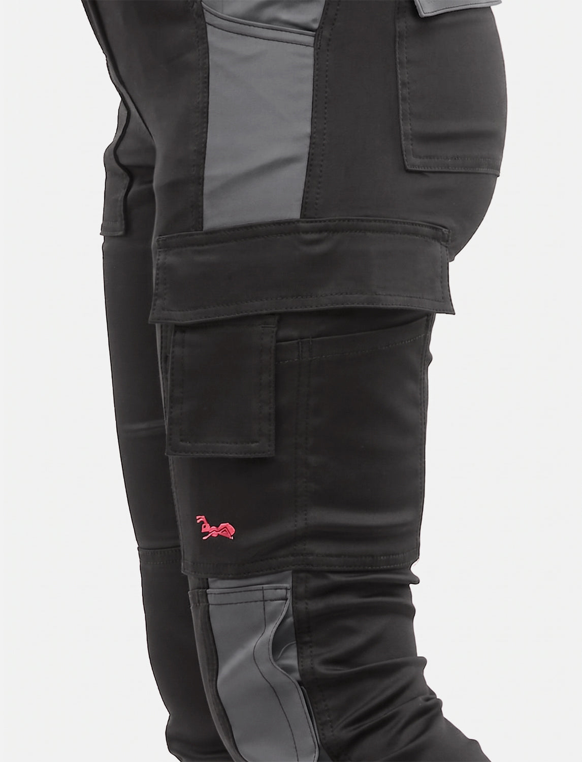 Arbeitslatzhose Damen Stretch Strong Baumwolle mit Kniepolstertaschen
