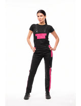 Arbeitslatzhose Damen Stretch aus Baumwolle mit Kniepolstertaschen | StrongAnt D511SCS