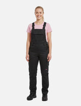 Damen Arbeitslatzhose Stretch mit Kniepolstertaschen Arbeitshose Baumwolle