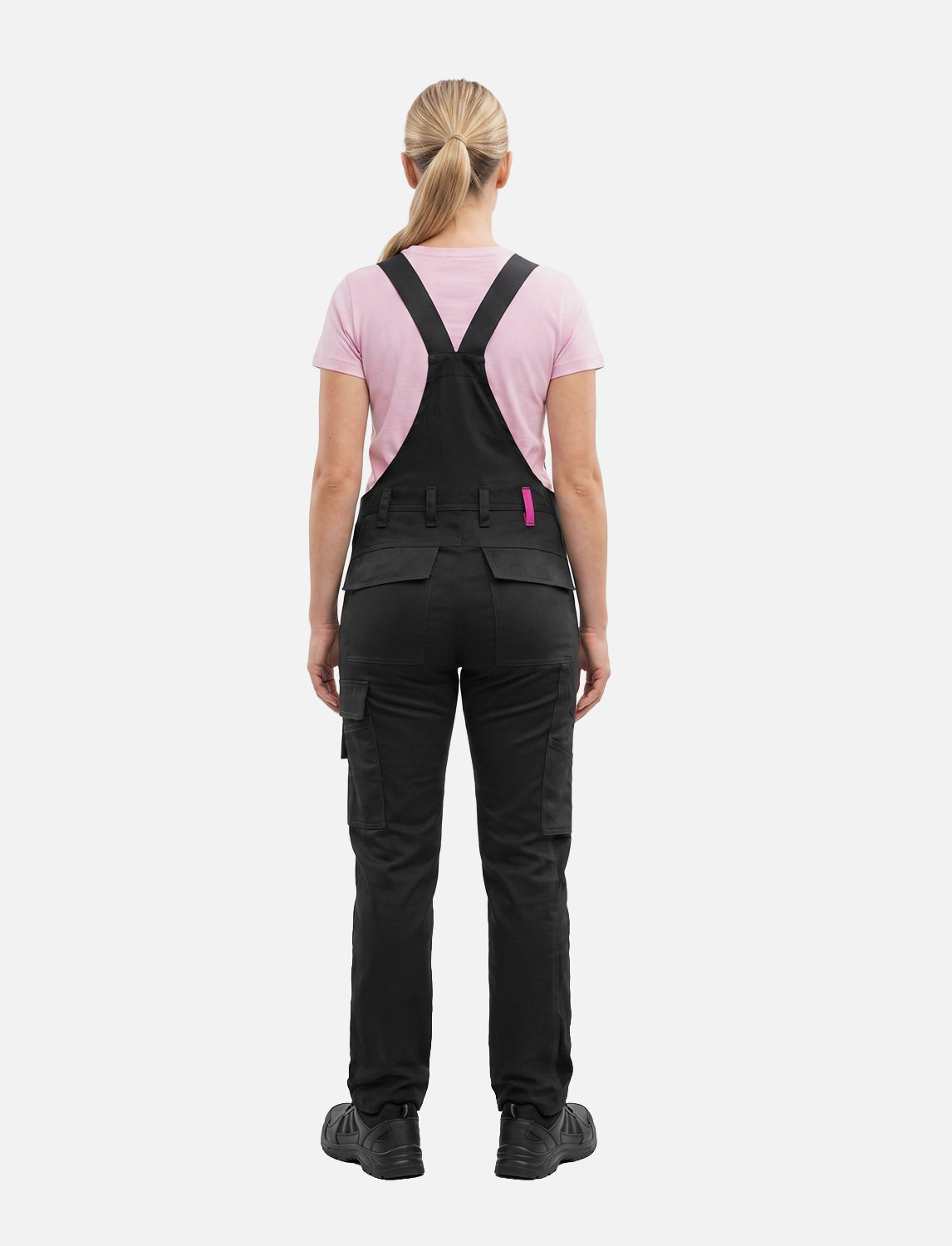 Damen Arbeitslatzhose Stretch mit Kniepolstertaschen Arbeitshose Baumwolle