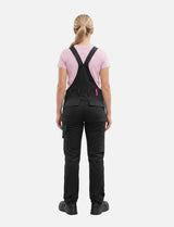 Damen Arbeitslatzhose Stretch mit Kniepolstertaschen Arbeitshose Baumwolle