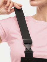 Damen Arbeitslatzhose Stretch mit Kniepolstertaschen Arbeitshose Baumwolle
