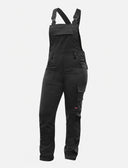 Damen Arbeitslatzhose Stretch mit Kniepolstertaschen | StrongAnt D521STR
