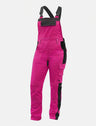 Damen Arbeitslatzhose Stretch mit Kniepolstertaschen Arbeitshose Baumwolle