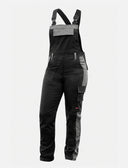 Damen Arbeitslatzhose Stretch mit Kniepolstertaschen | StrongAnt D521STR