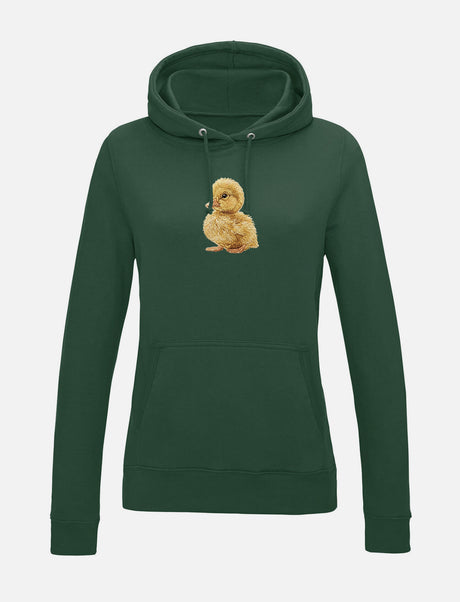 Damen-Hoodie mit Küken-Motiv