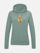 Damen-Hoodie mit Küken-Motiv