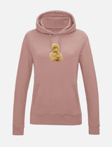 Damen-Hoodie mit Küken-Motiv